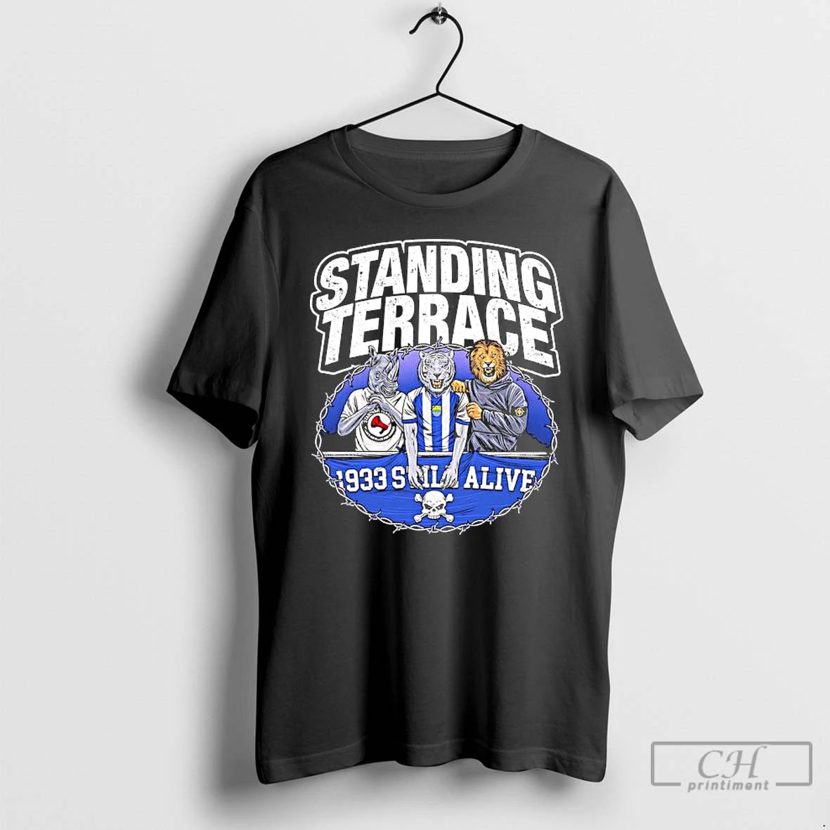 Premium Standing Terrace 1933 Still Alive Mascots T Shirts Hoodie Sweatshirt | PurePodTees.com