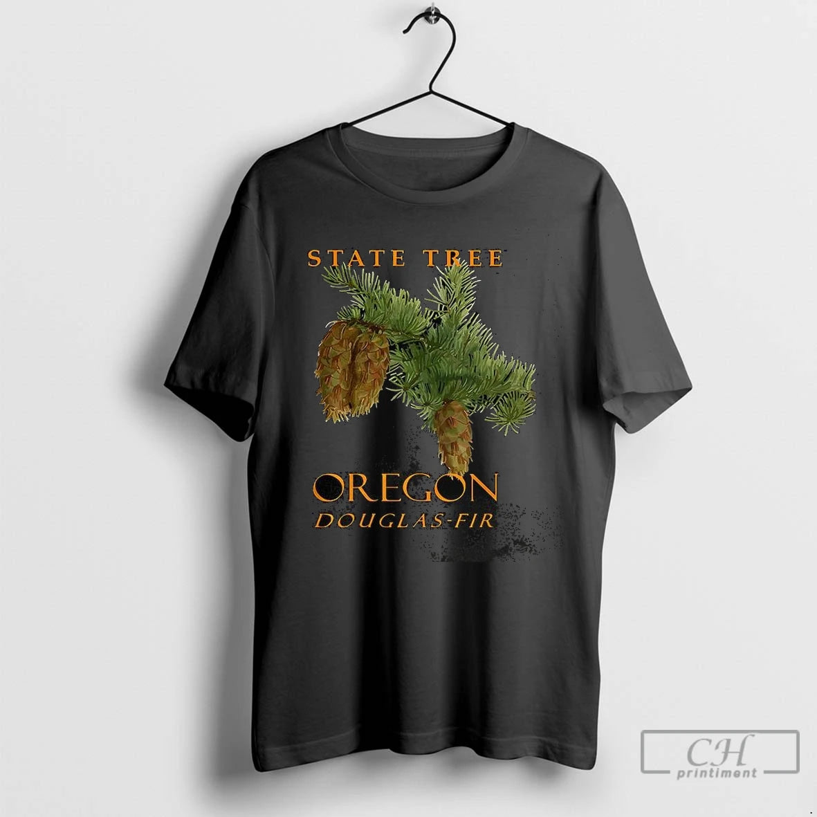 Premium State Tree Oregon Douglas Fir Shirt Hoodie Sweatshirt | PurePodTees.com