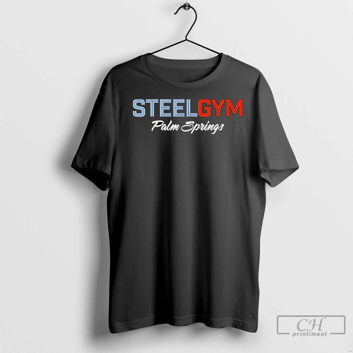 Premium Steel Gym Palm Springs Shirt Hoodie Sweatshirt | PurePodTees.com