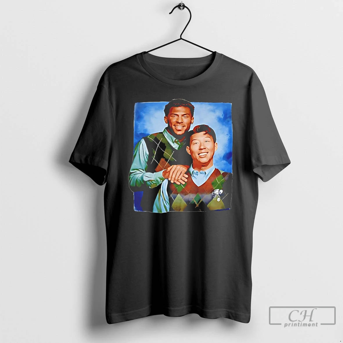 Premium Step Brothers Denis Bouanga And Son Heung Min T Shirts Hoodie Sweatshirt | PurePodTees.com