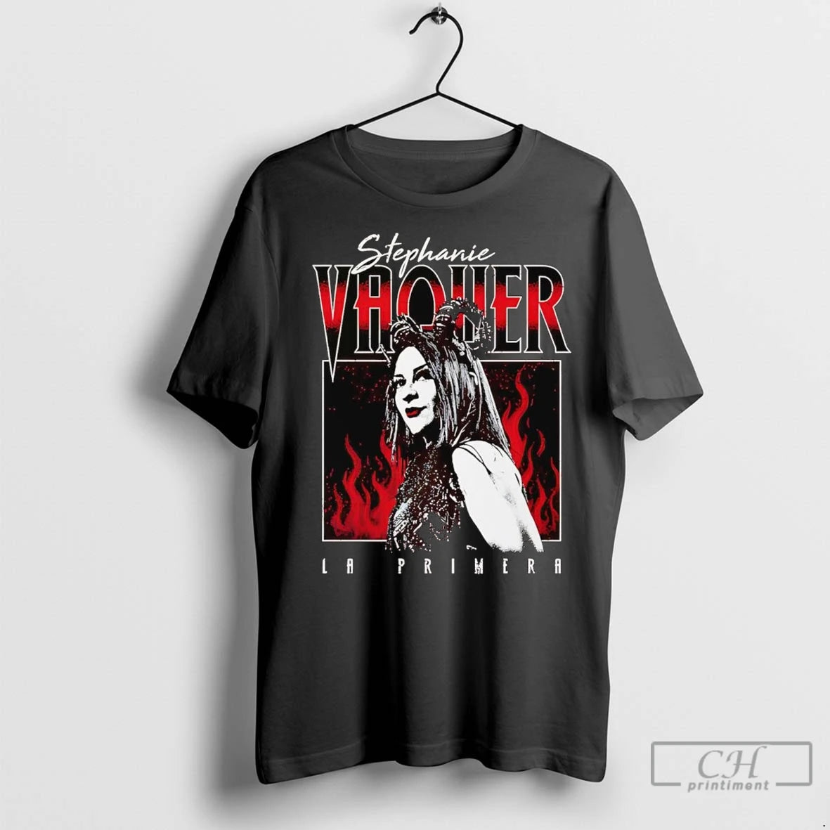 Premium Stephanie Vaquer La Primera Portrait Shirt Hoodie Sweatshirt | PurePodTees.com