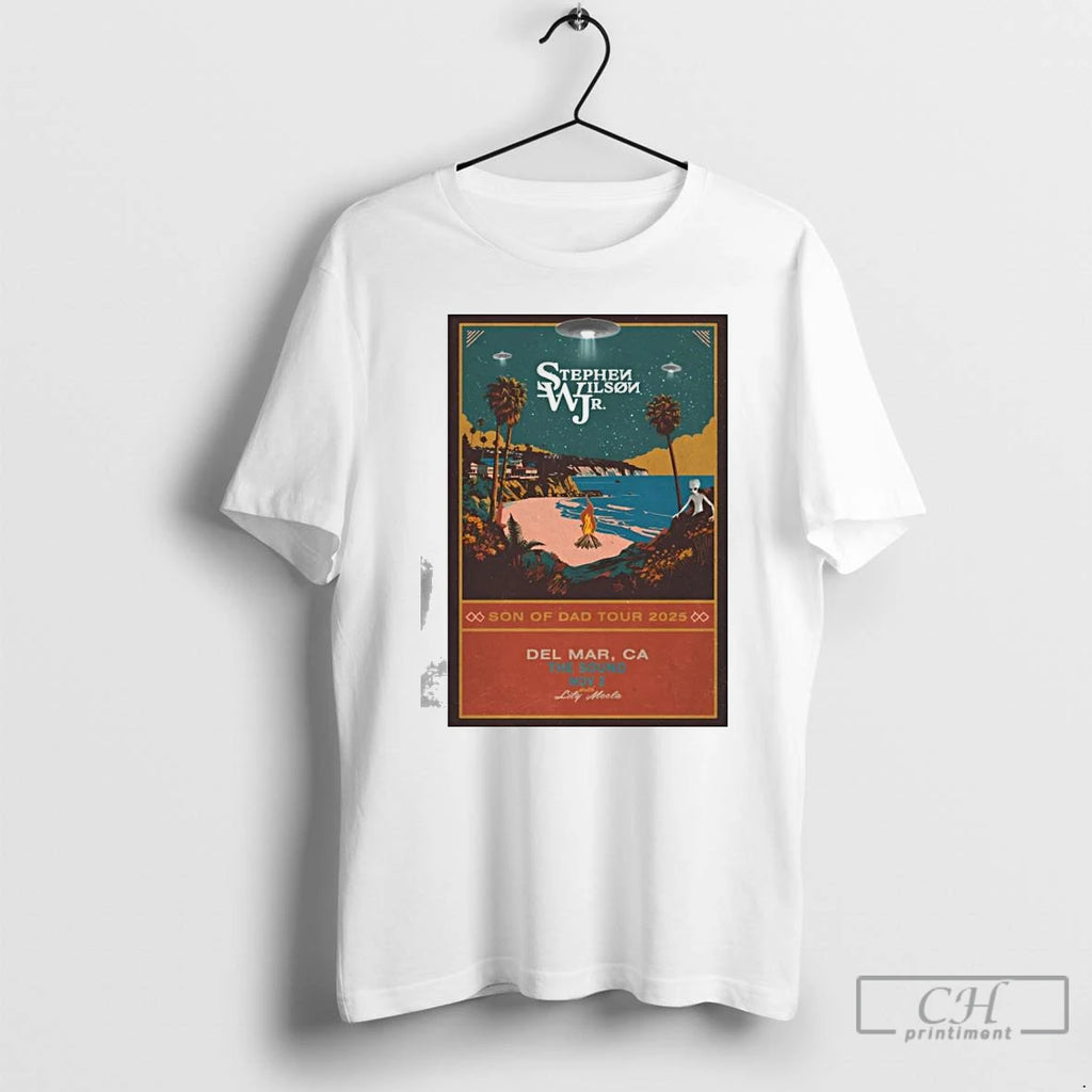 Premium Stephen Wilson Jr Del Mar Ca November 2 2025 T Shirts Hoodie Sweatshirt | PurePodTees.com