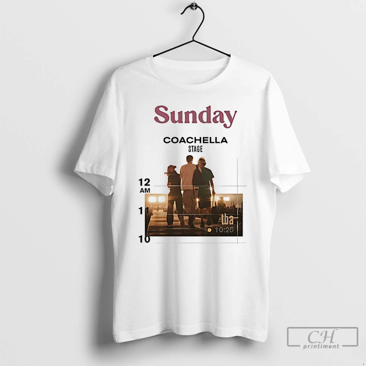 Premium Sunday Coachella Stage Shirt Hoodie Sweatshirt | PurePodTees.com