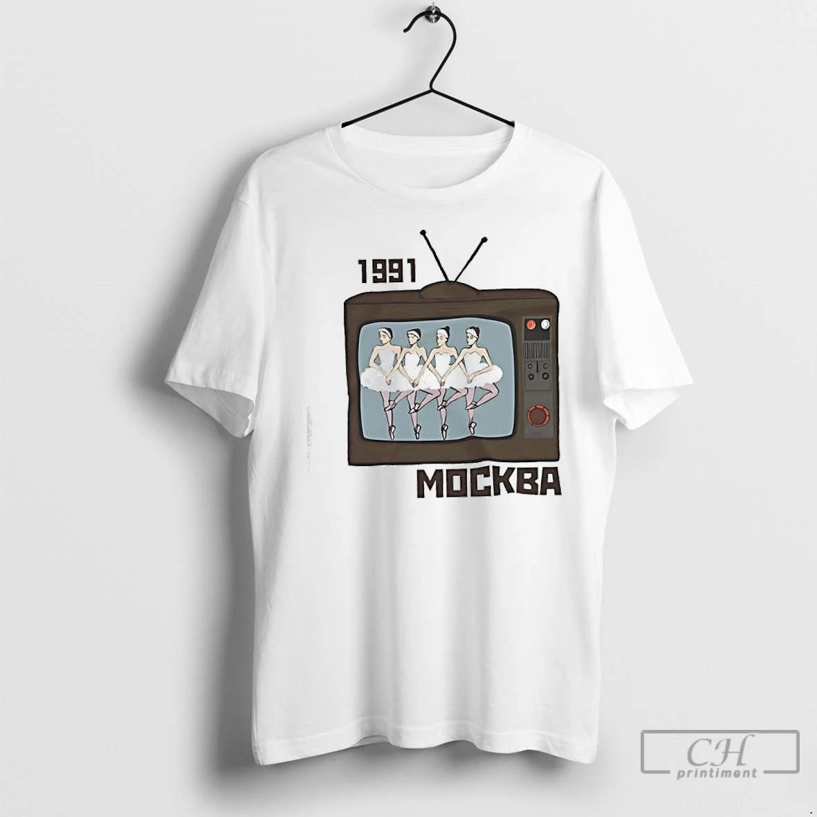 Premium Swan Lake Moscow91 1991 Television Graphic Shirt Hoodie Sweatshirt | PurePodTees.com