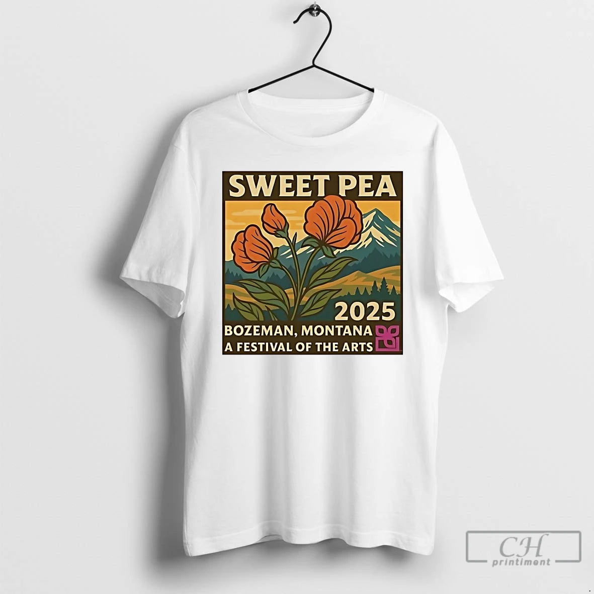 Premium Sweet Pea Bozeman Montana A Festival Of The Arts 2025 Shirt Hoodie Sweatshirt | PurePodTees.com