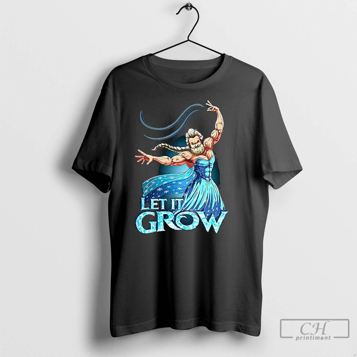Premium Swollen Let It Grow Elsa Frozen Parody Shirt Hoodie Sweatshirt | PurePodTees.com
