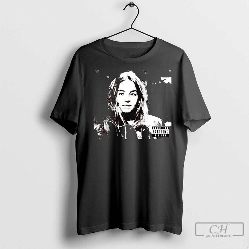 Premium Sydney Sweeney Sorry For Partying Shirt Hoodie Sweatshirt | PurePodTees.com