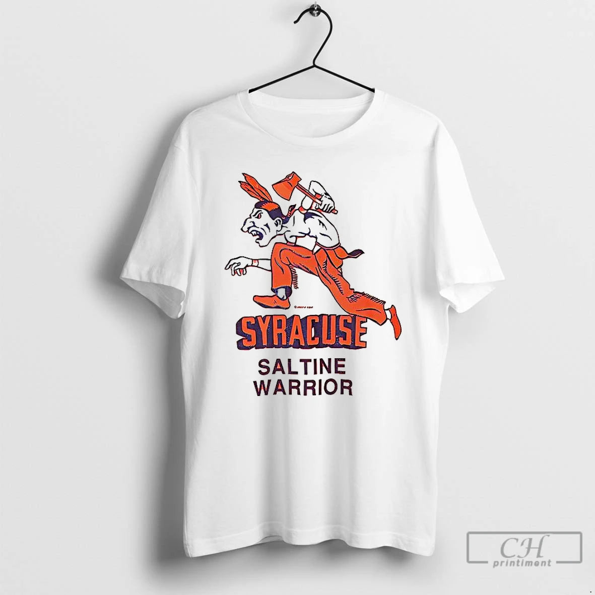Premium Syracuse Saltine Warriors Mascot Logo T Shirts Hoodie Sweatshirt | PurePodTees.com