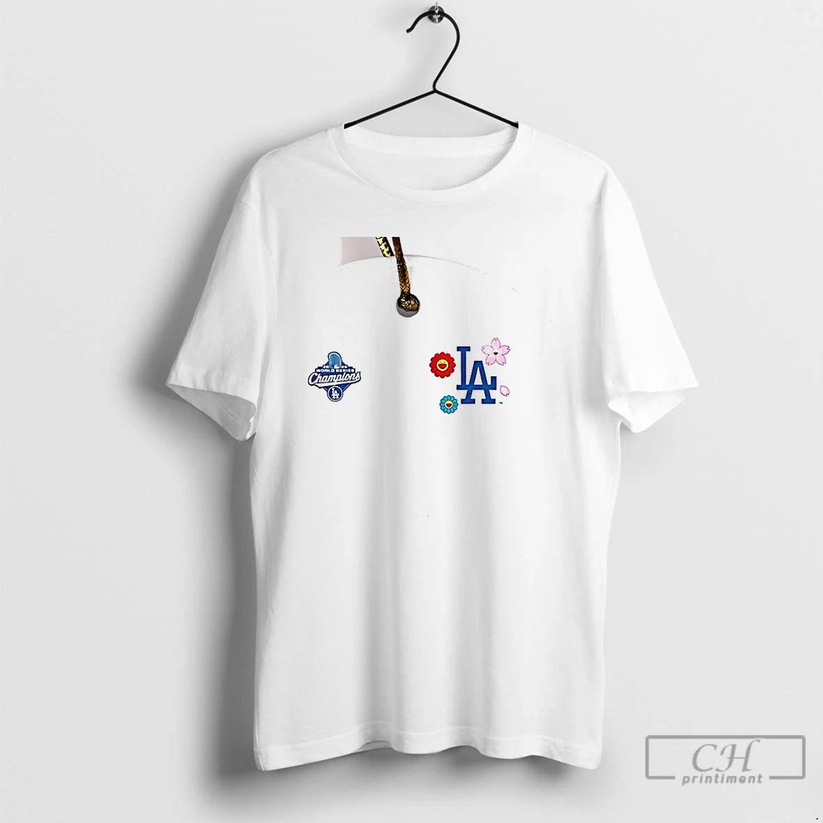 Premium Takashi Murakami Los Angeles Dodgers Two Sided Mugs And T Shirts Hoodie Sweatshirt | PurePodTees.com
