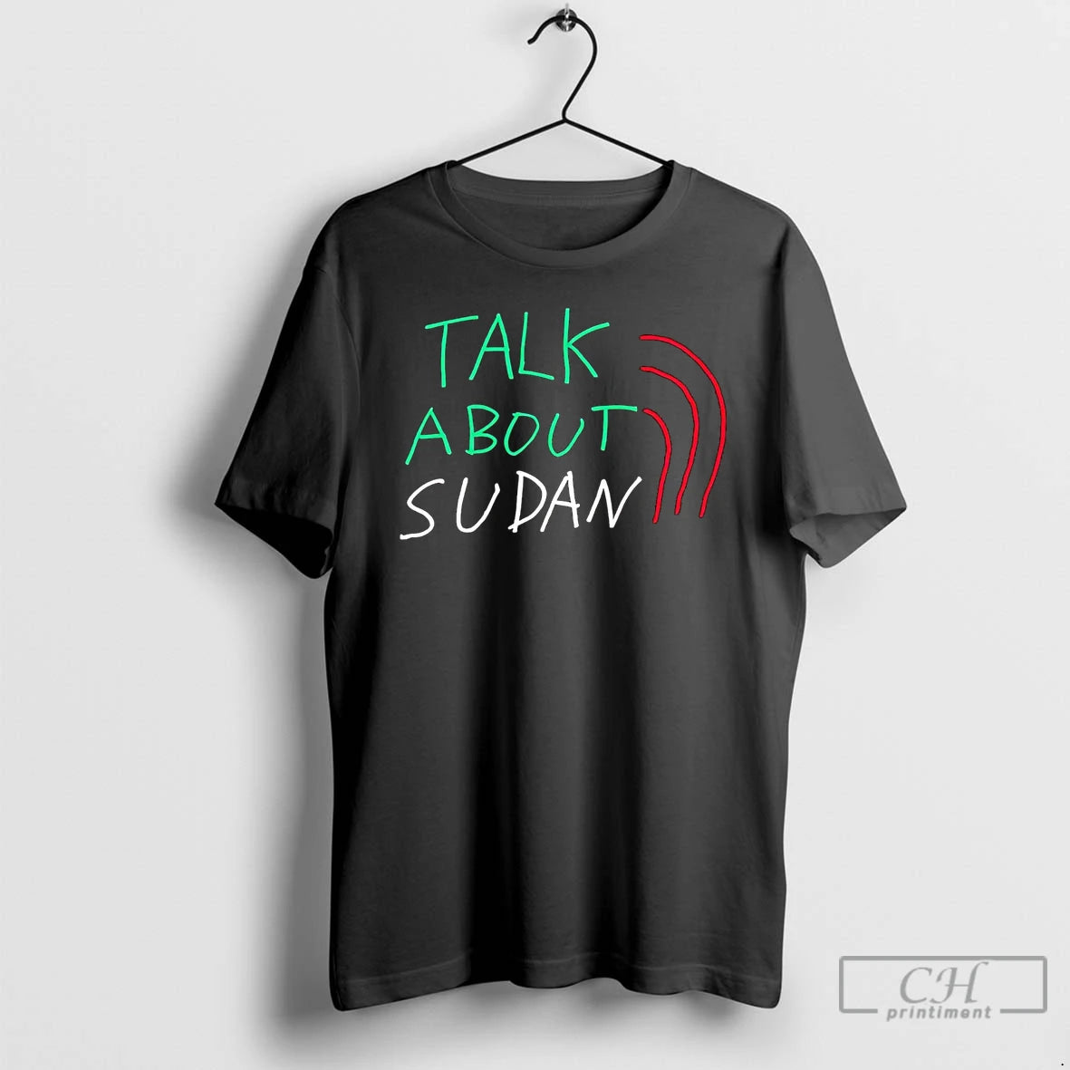 Premium Talk About Sudan T Shirts Hoodie Sweatshirt | PurePodTees.com