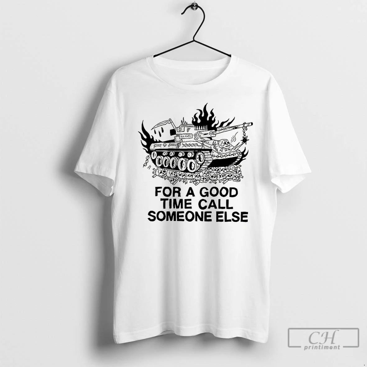 Premium Tank For A Good Time Call Someone Else Shirt Hoodie Sweatshirt | PurePodTees.com