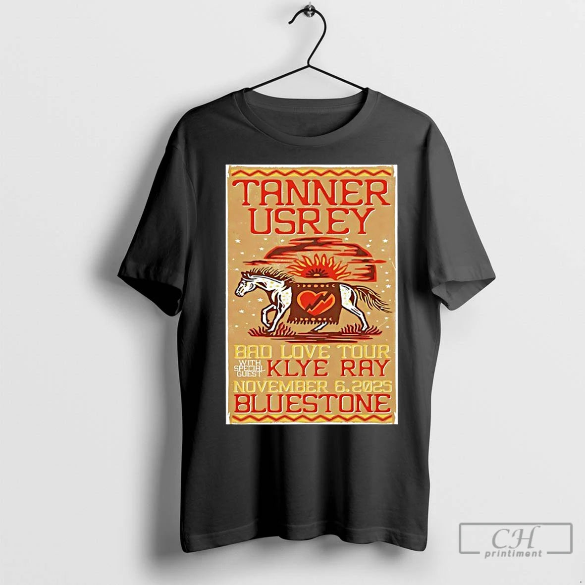Premium Tanner Usrey Bad Love Tour Hom Special Guest Klye Ray November 6 2025 Bluestoner Shirt Hoodie Sweatshirt