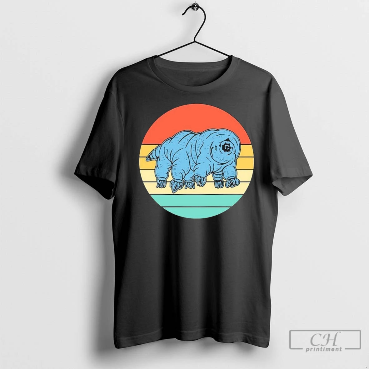 Premium Tardigrade Vintage Retro Shirt Hoodie Sweatshirt | PurePodTees.com