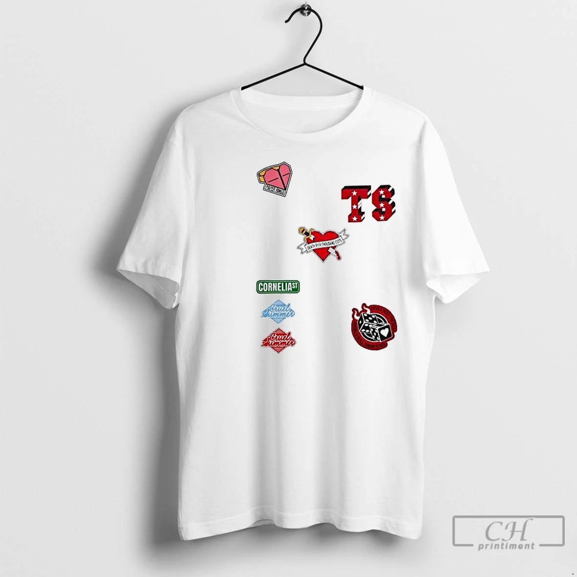 Premium Taylor Lover Album Circle White Shirt Hoodie Sweatshirt | PurePodTees.com