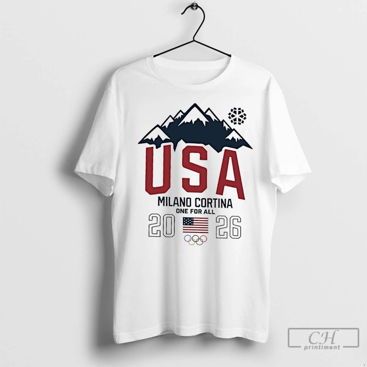 Premium Team Usa 2026 Olympic Milano Cortina One For All Shirt Hoodie Sweatshirt | PurePodTees.com