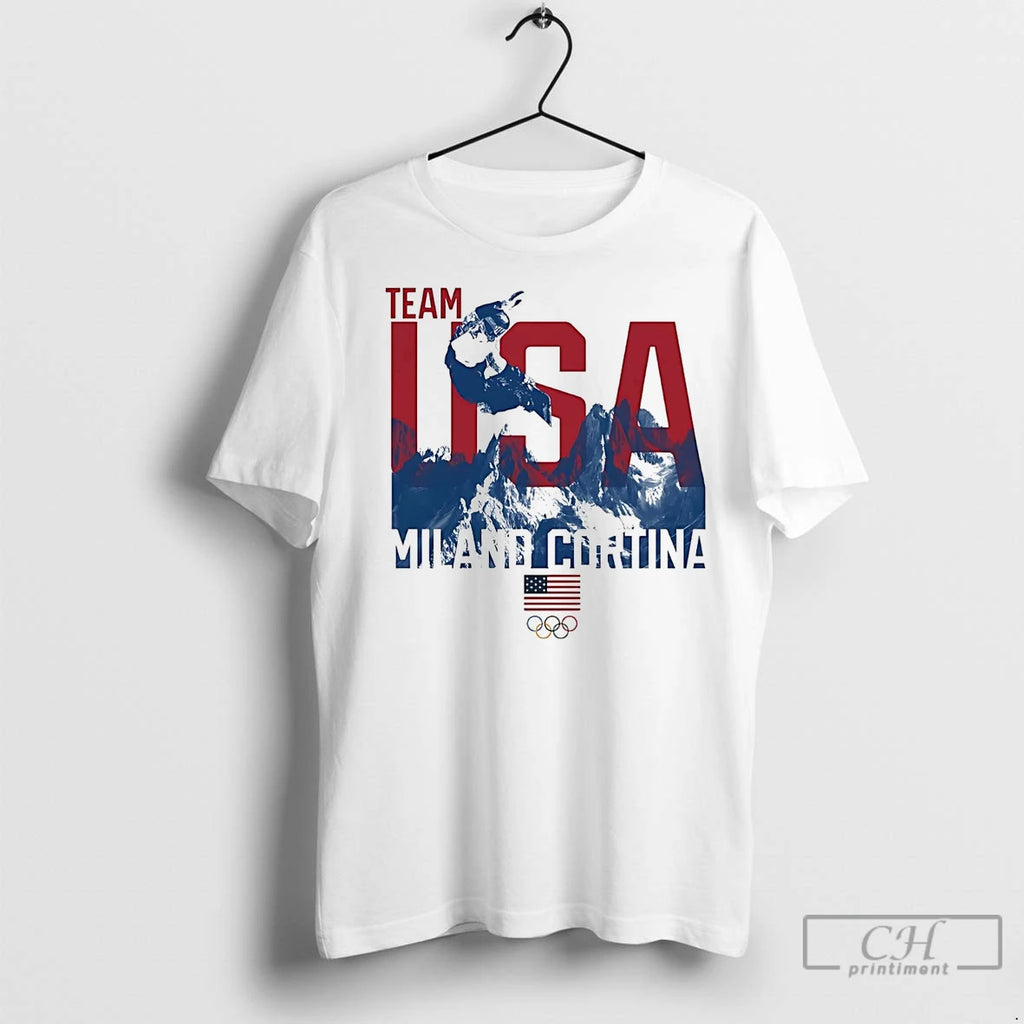 Premium Team Usa Milano Cortina 2026 Olympic Shirt Hoodie Sweatshirt | PurePodTees.com