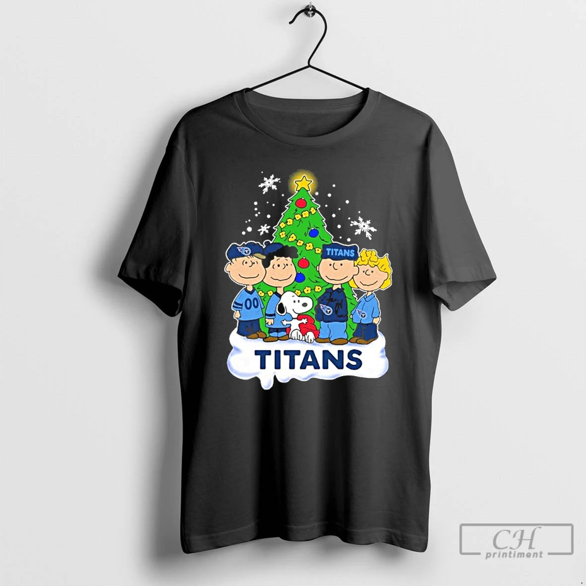 Premium Tennessee Titans X The Peanuts Christmas 2025 Shirt Hoodie Sweatshirt | PurePodTees.com