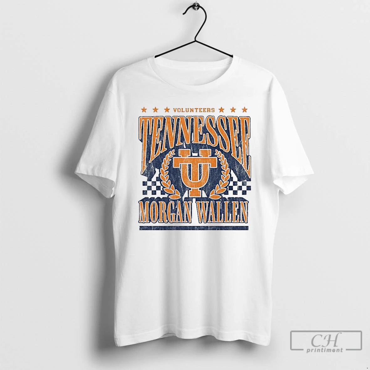 Premium Tennessee Volunteers X Morgan Wallen Vintage T Shirts Hoodie Sweatshirt | PurePodTees.com