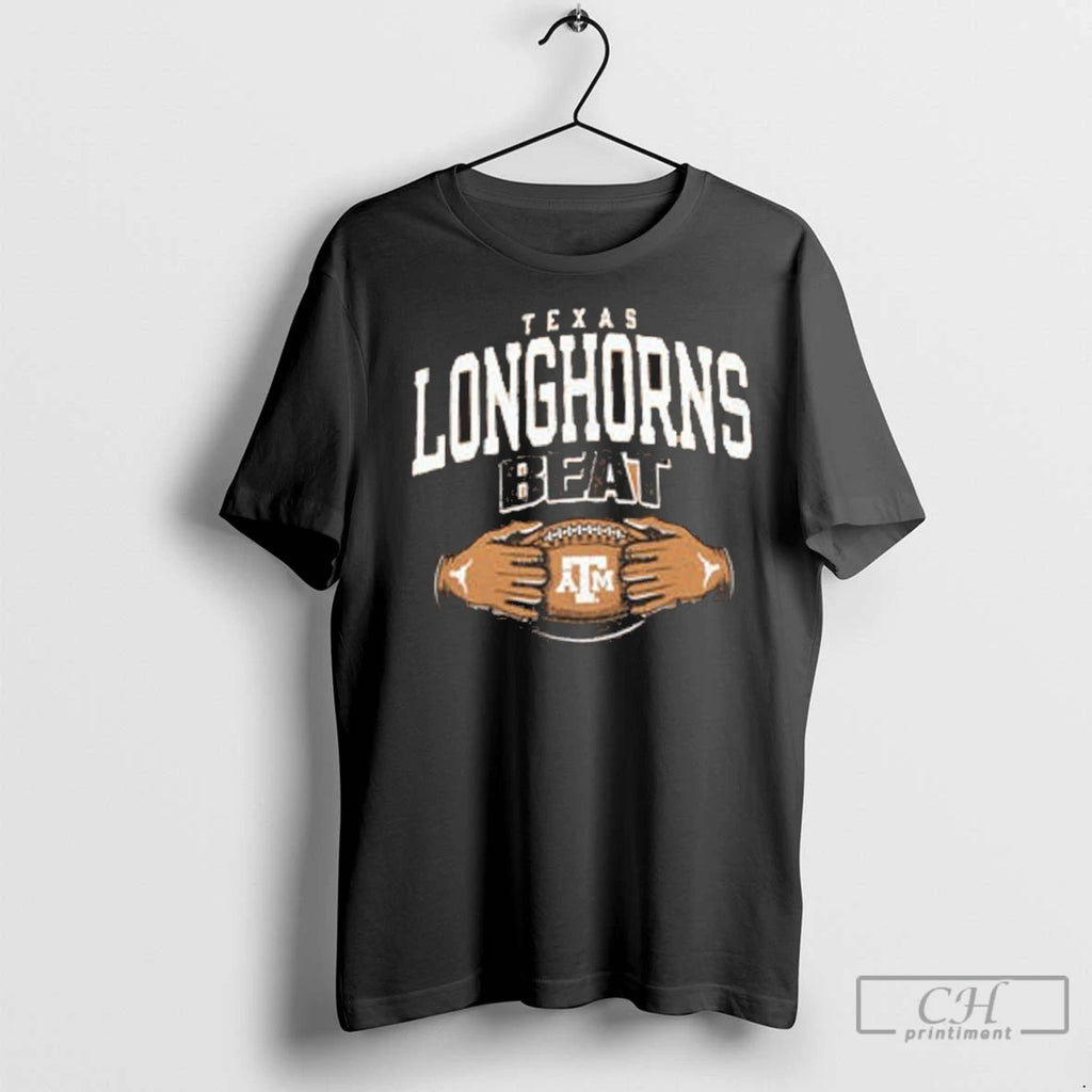 Premium Texas Longhorns 2025 Beat Am Football Gloves Shirt Hoodie Sweatshirt | PurePodTees.com