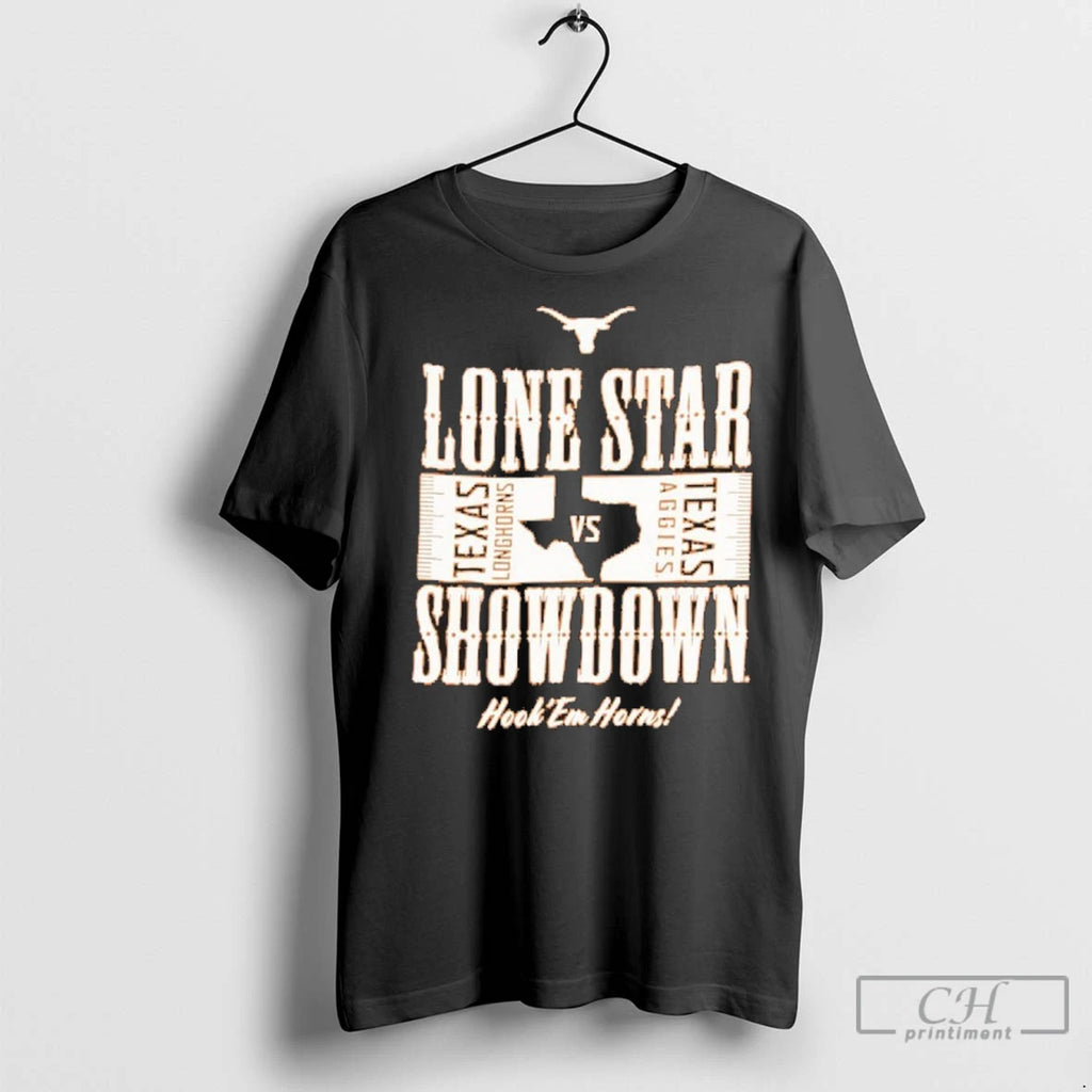 Premium Texas Longhorns 2025 Lone Star Showdown Ticket Shirt Hoodie Sweatshirt | PurePodTees.com