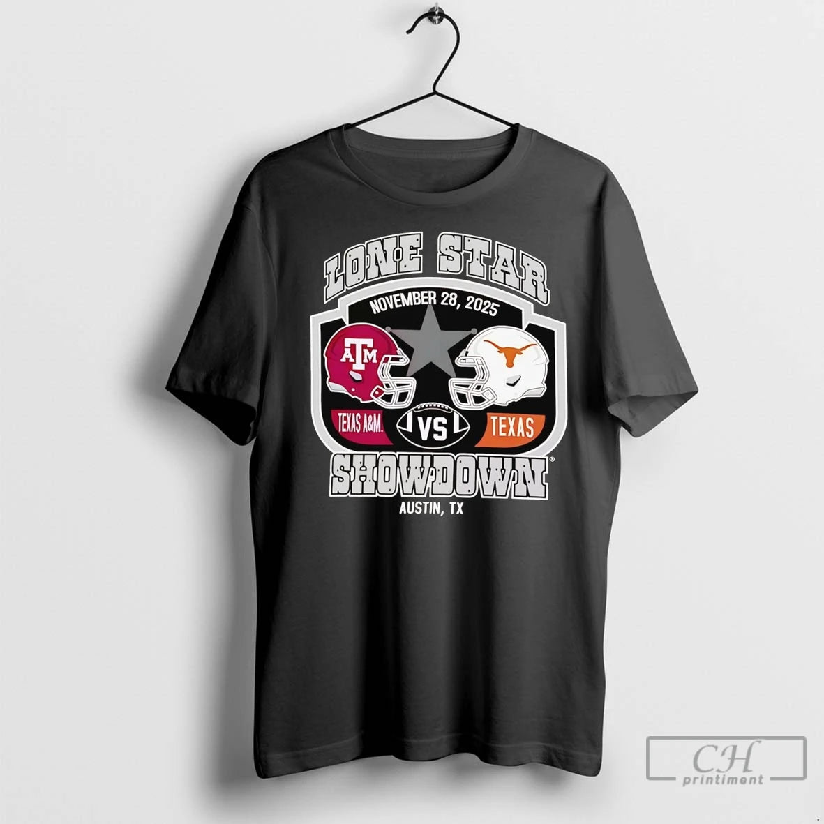 Premium Texas Longhorns Vs Am Aggies Lone Star Showdown 2025 Shirt Hoodie Sweatshirt | PurePodTees.com
