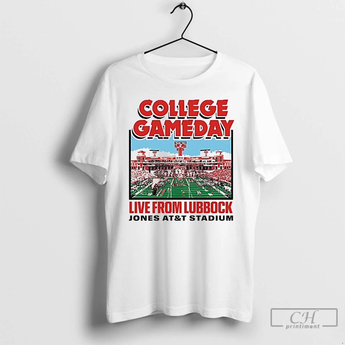 Premium Texas Tech Red Raiders College Gameday Live From Lubbock T Shirts Hoodie Sweatshirt | PurePodTees.com