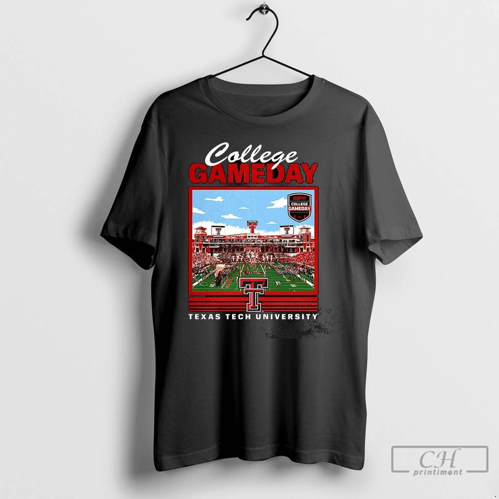 Premium Texas Tech Red Raiders Football College Gameday Jones At And T Stadium Shirt Hoodie Sweatshirt | PurePodTees.com