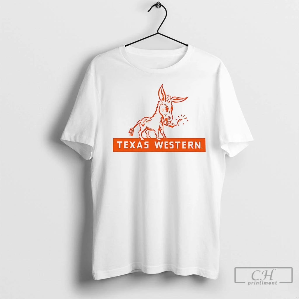 Premium Texas Western Mascot Shirt Hoodie Sweatshirt | PurePodTees.com
