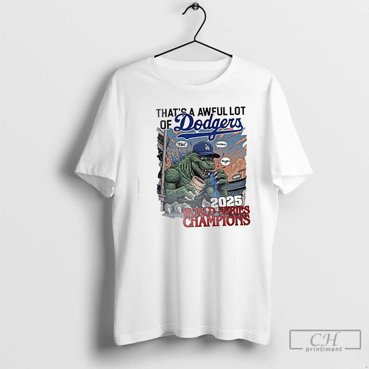 Premium Thats A Awful Lot Of Dodgers 2025 World Series Championship Graphic T Shirts Hoodie Sweatshirt | PurePodTees.com