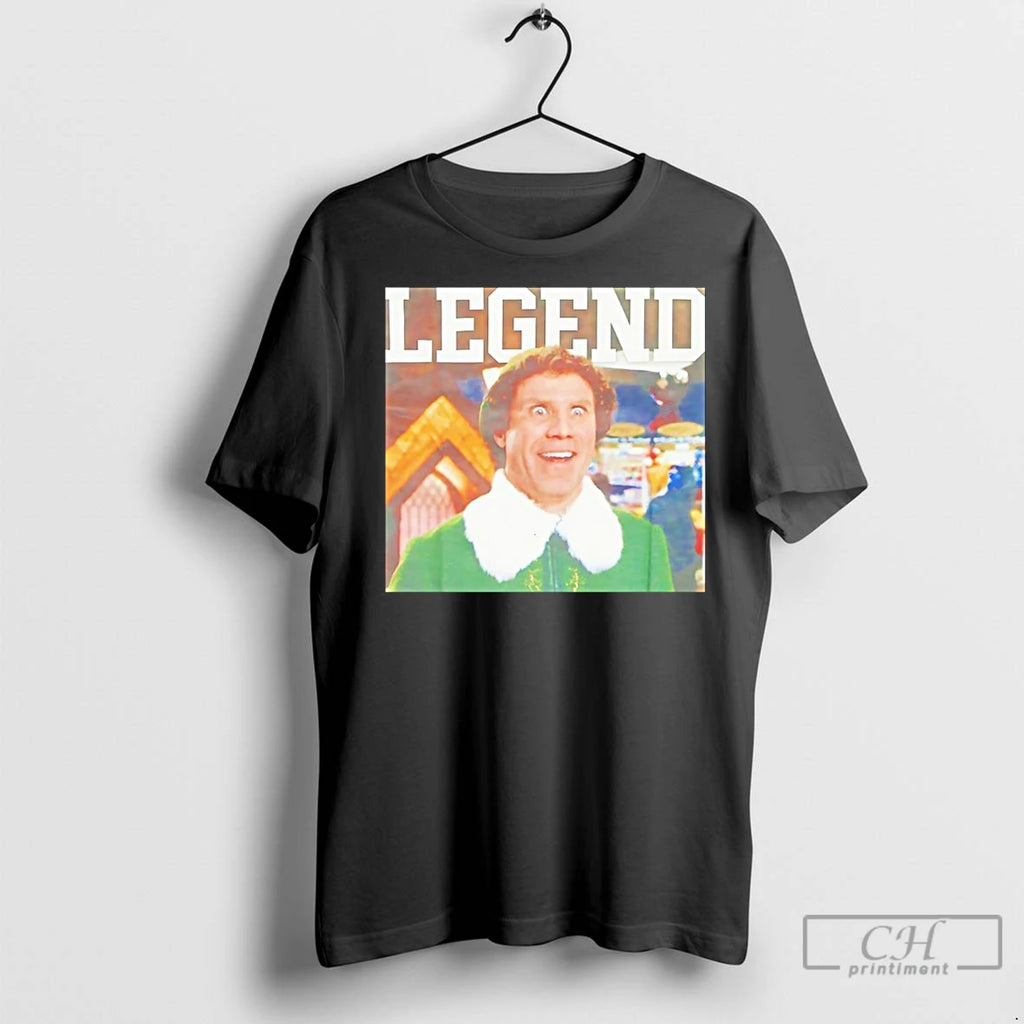 Premium The Buddy The Elf Legend Christmas 2025 Shirt Hoodie Sweatshirt | PurePodTees.com