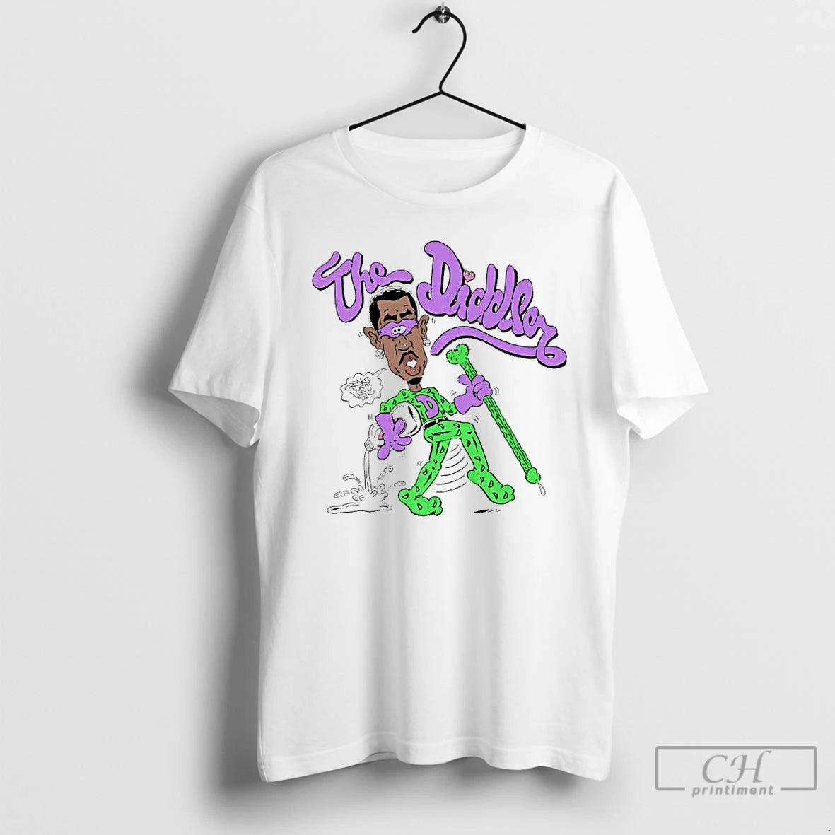 Premium The Diddler Diddy Caricature T Shirts Hoodie Sweatshirt | PurePodTees.com