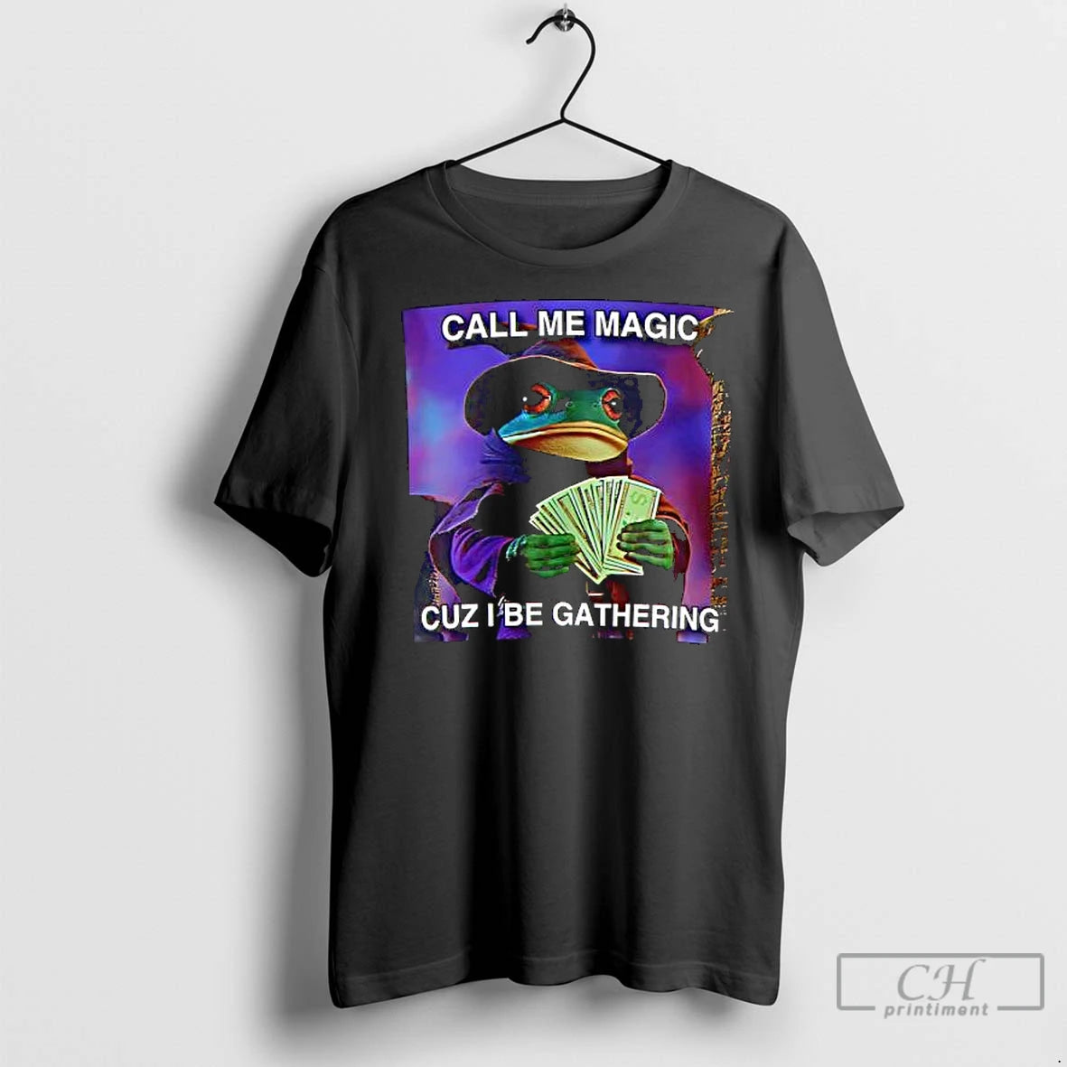 Premium The Frog Mage Call Me Magic Cuz I Be Gathering Shirt Hoodie Sweatshirt | PurePodTees.com