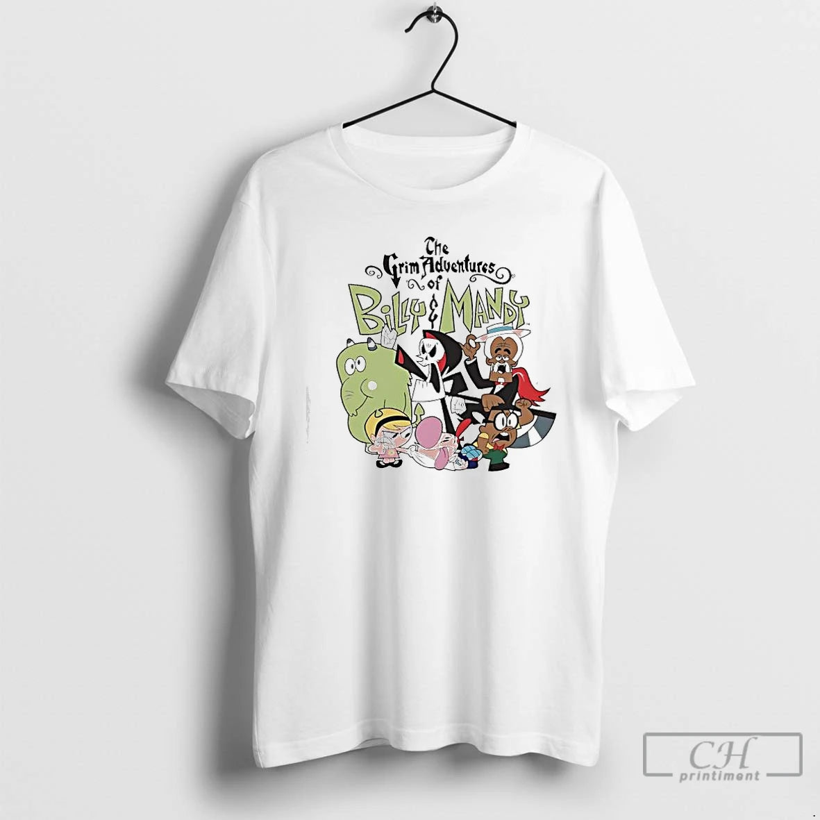 Premium The Grim Adventures Of Billy Mandy Characters Shirt Hoodie Sweatshirt | PurePodTees.com