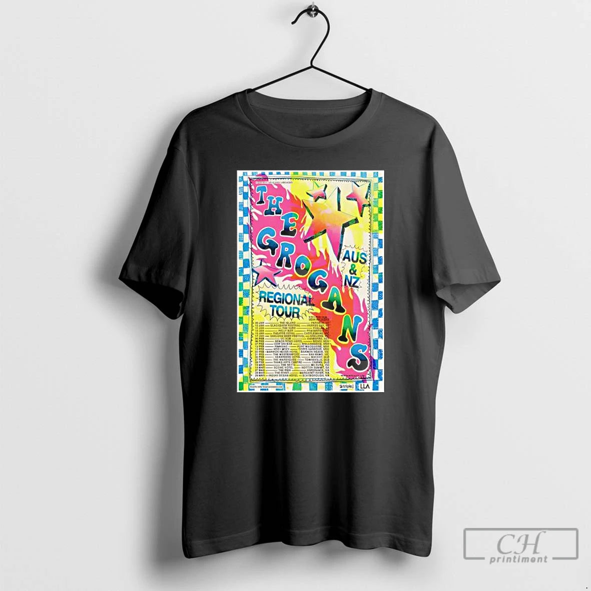 Premium The Grogans Regional Tour 2026 Aus And Nz T Shirts Hoodie Sweatshirt | PurePodTees.com