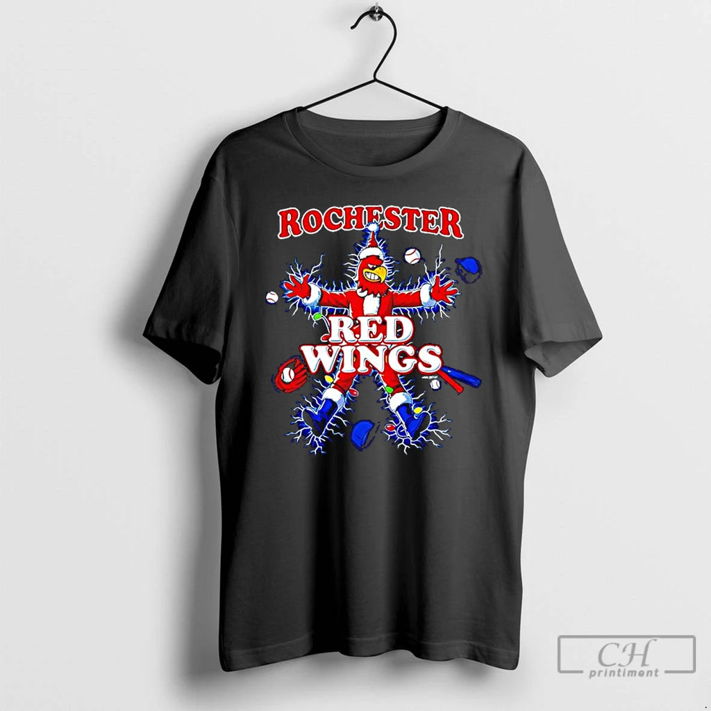 Premium The Holiday Meltdown Rochester Red Wings Shirt Hoodie Sweatshirt | PurePodTees.com
