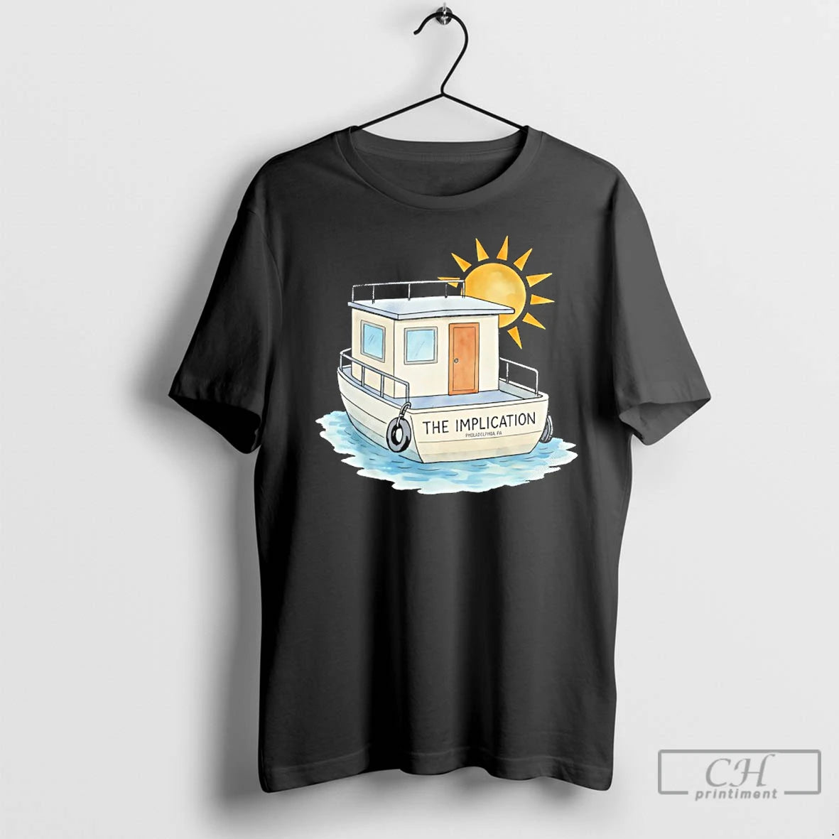 Premium The Implication Its Always Sunny In Philadelphia Shirt Hoodie Sweatshirt | PurePodTees.com