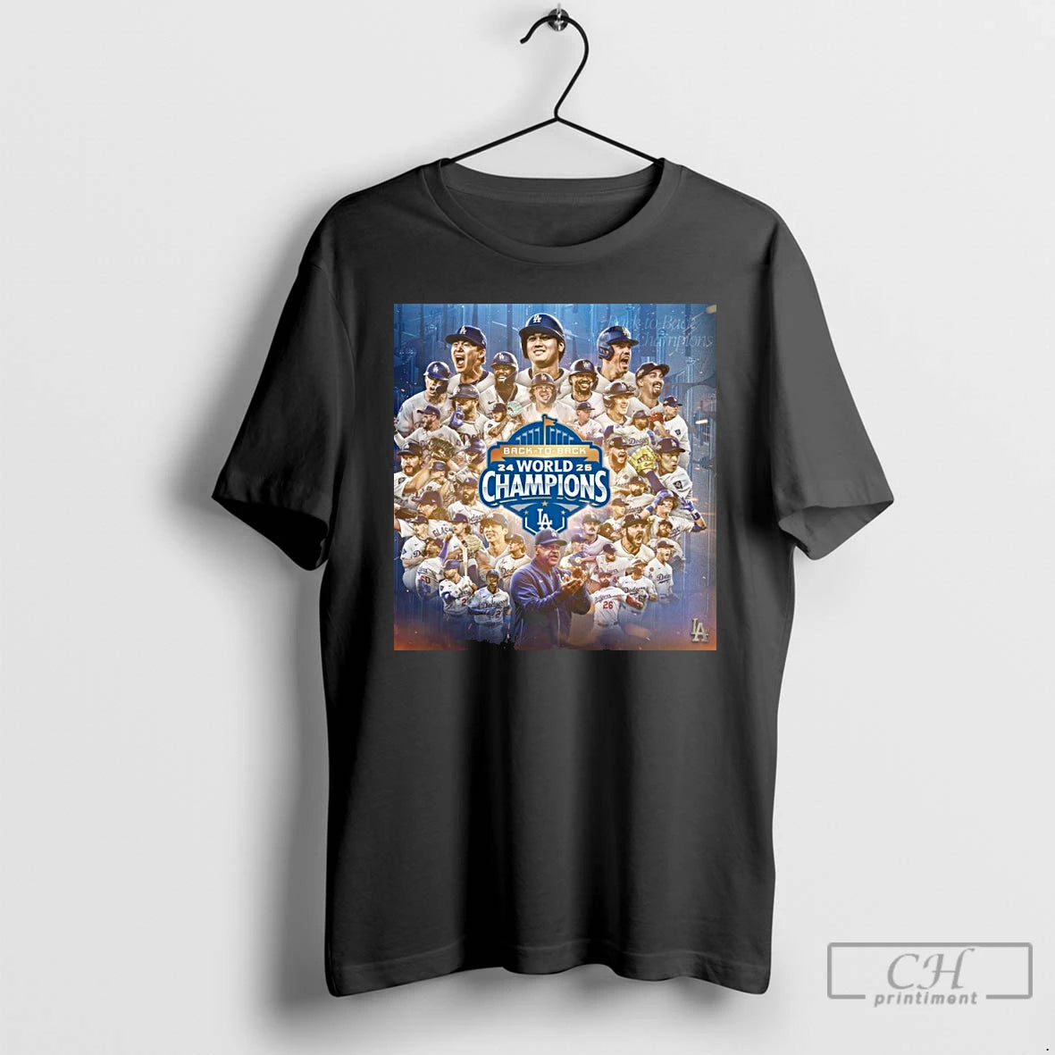 Premium The Los Angeles Dodgers Are Back To Back World Series Champions T Shirts Hoodie Sweatshirt | PurePodTees.com