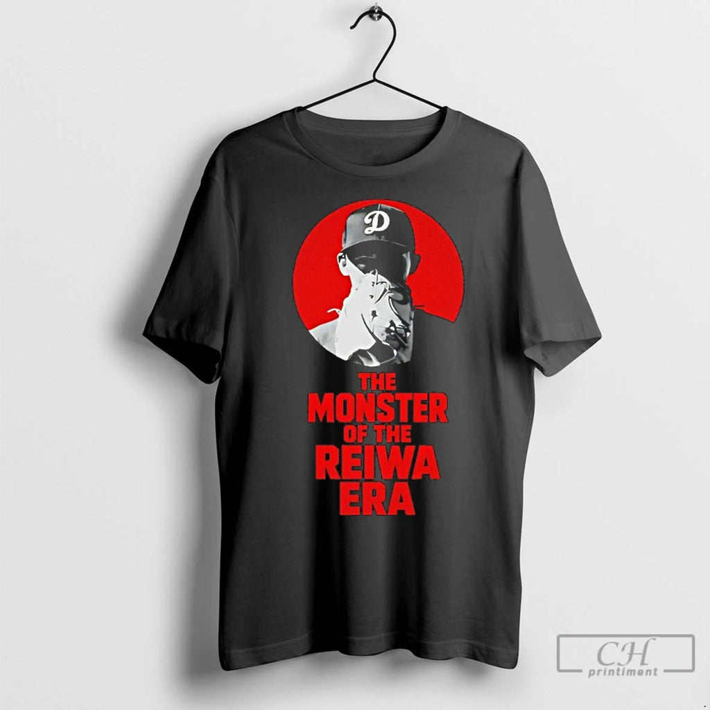 Premium The Monster Of Reiwa Era Roki Sasaki Los Angeles Dodgers Shirt Hoodie Sweatshirt | PurePodTees.com
