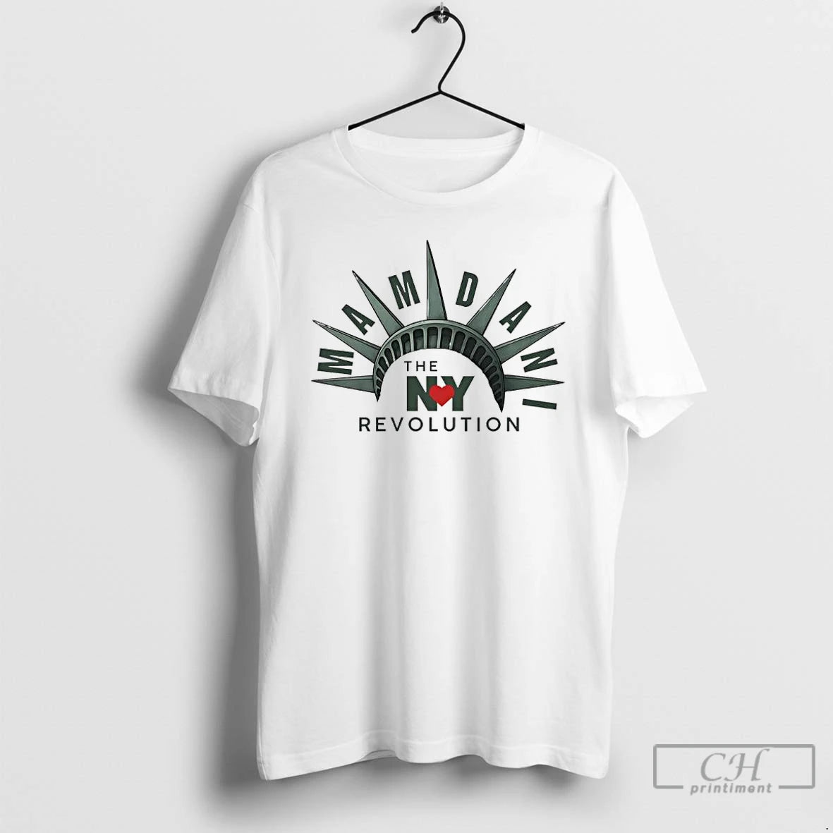 Premium The Ny Revolution Zohran Mamdani Statue Of Liberty T Shirts Hoodie Sweatshirt | PurePodTees.com
