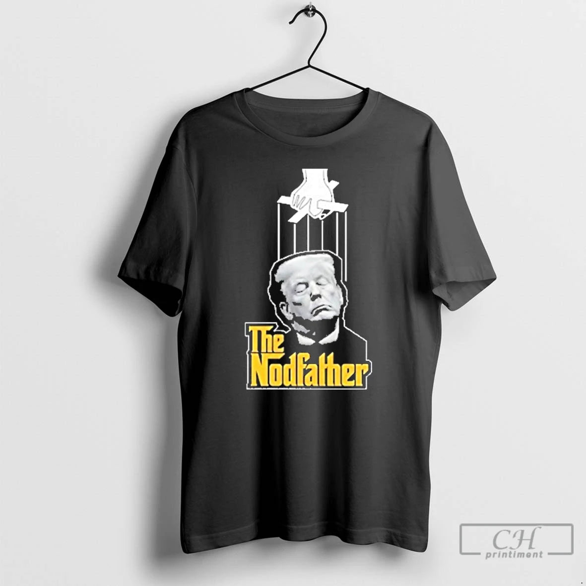 Premium The Nodfather Trump Sleeping Funny T Shirts Hoodie Sweatshirt | PurePodTees.com