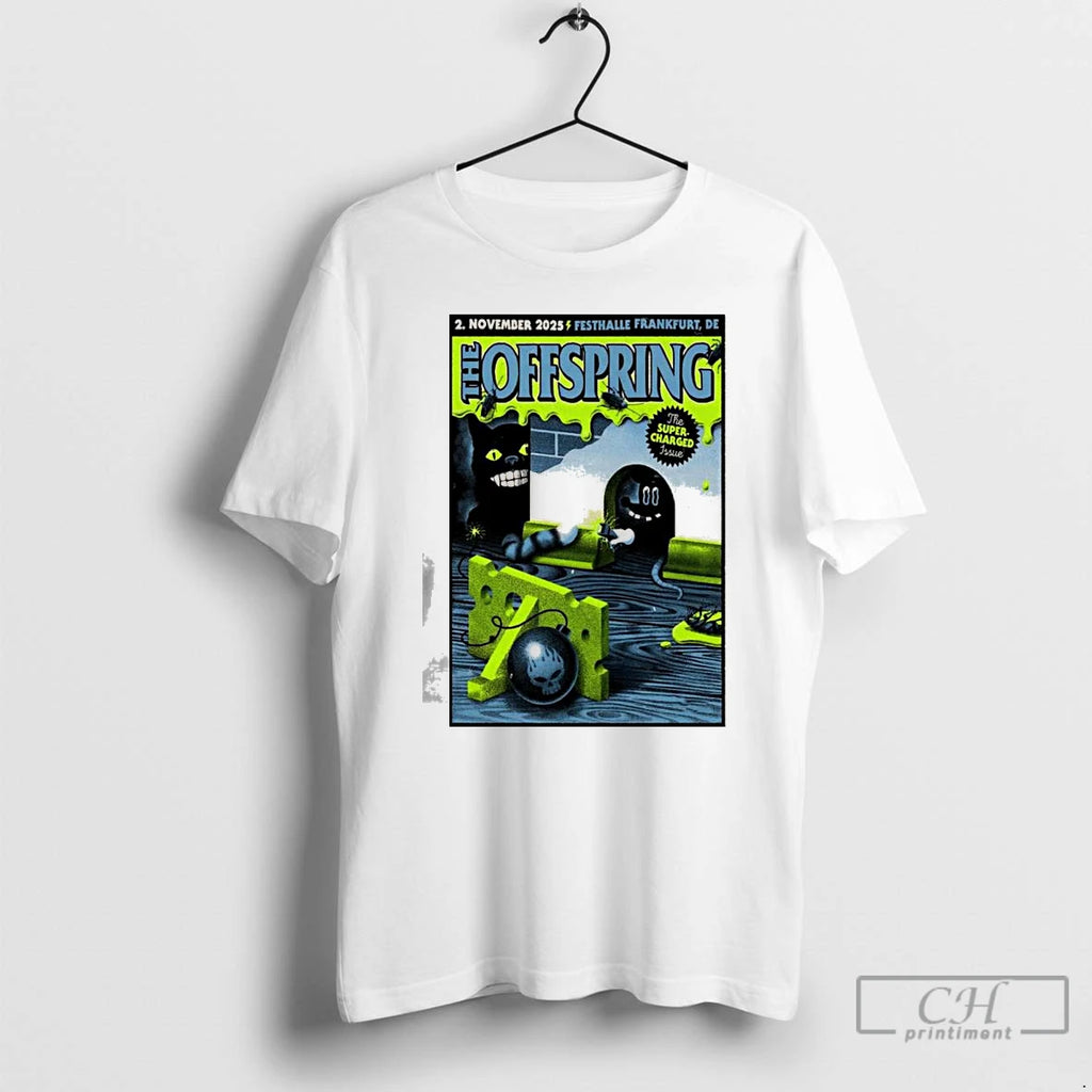 Premium The Offspring Festhalle Frankfurt De Nov 2 2025 T Shirts Hoodie Sweatshirt | PurePodTees.com