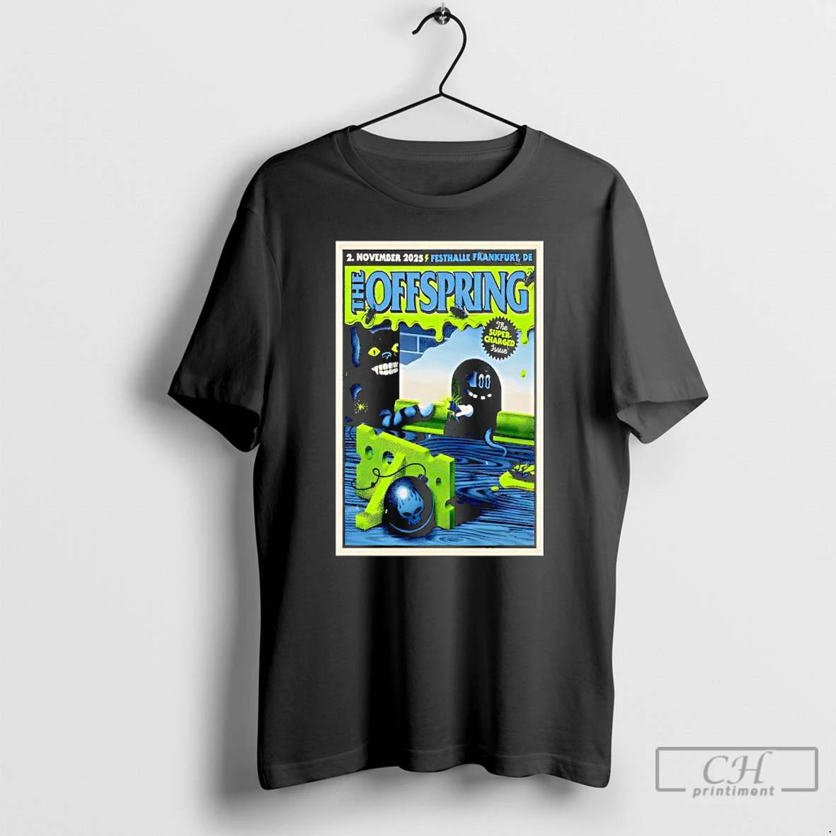 Premium The Offspring Live Show In Germany T Shirts Hoodie Sweatshirt | PurePodTees.com