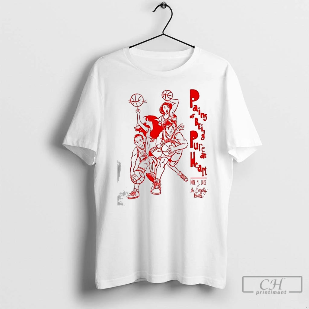 Premium The Pains Of Being Pure At Heart Chicago Bulls Tour 2025 T Shirts Hoodie Sweatshirt | PurePodTees.com