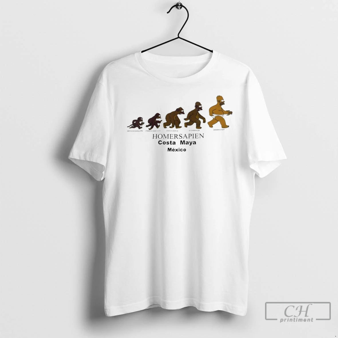 Premium The Simpsons Homer Sapien Costa Maya Mexico Shirt Hoodie Sweatshirt | PurePodTees.com