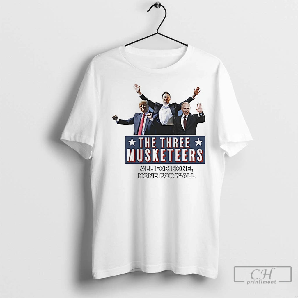 Premium The Three Musketeers All For None None For Yall Shirt Hoodie Sweatshirt | PurePodTees.com