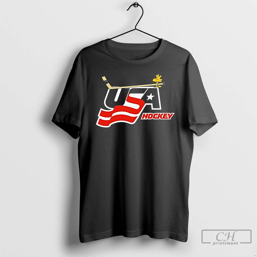Premium The Usa Hockey Woodstock Logo Shirt Hoodie Sweatshirt | PurePodTees.com