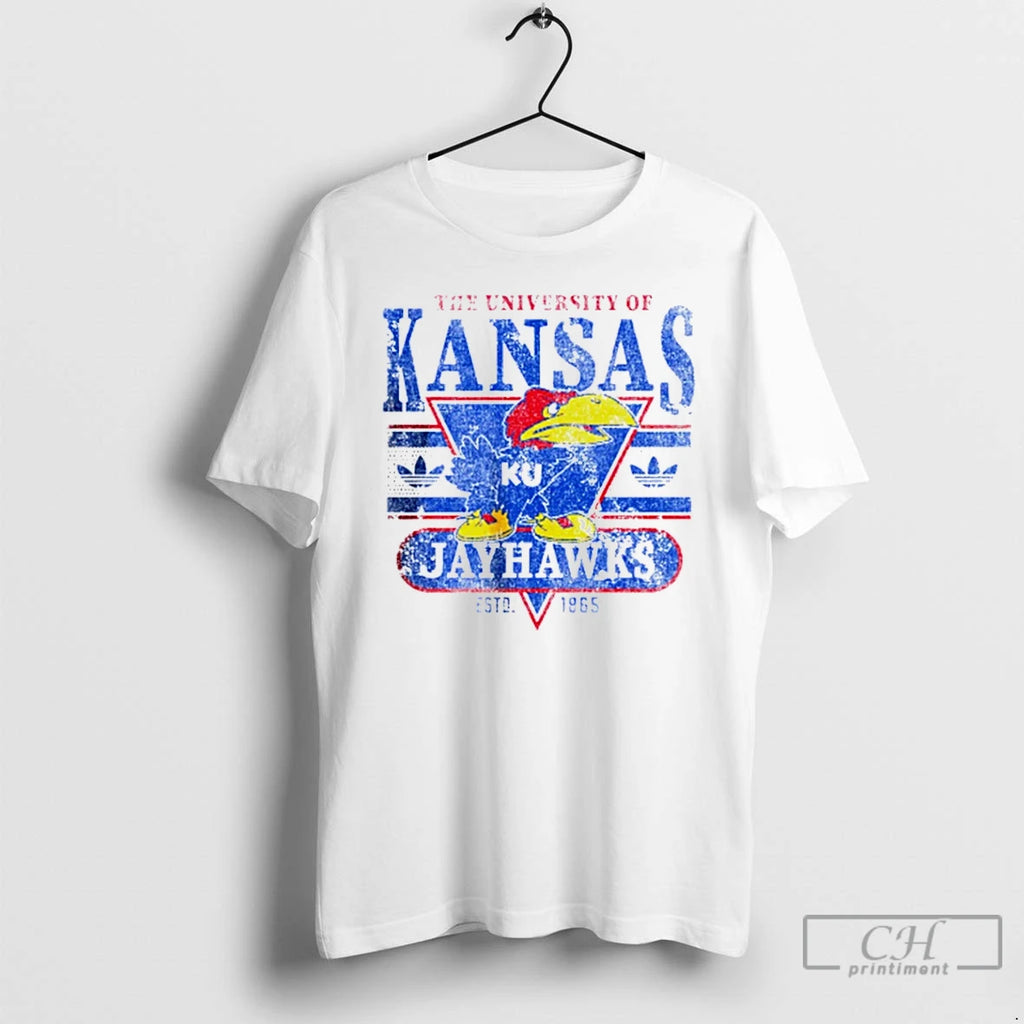 Premium The University Of Kansas Jayhawks Mascot Est 1865 T Shirts Hoodie Sweatshirt | PurePodTees.com