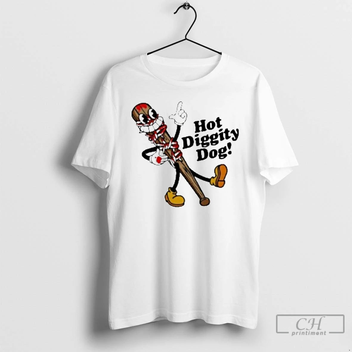 Premium The Walking Dead Ringer 15th Anniversary Hot Diggity Dog T Shirts Hoodie Sweatshirt | PurePodTees.com