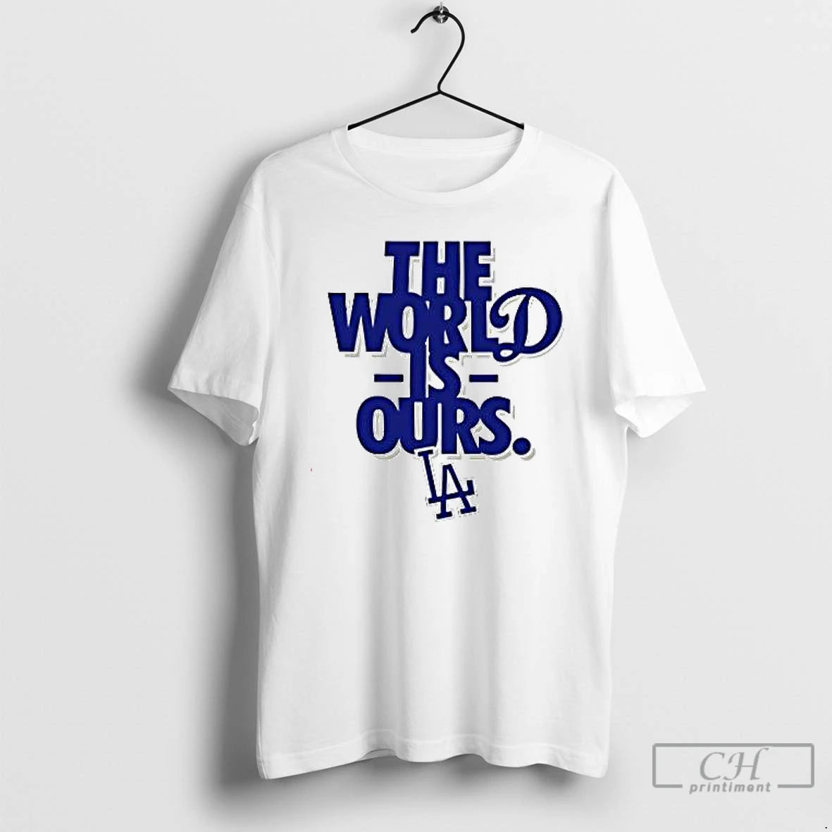 Premium The World Is Ours Back 2 Back Los Angeles Dodgers 2025 T Shirts Hoodie Sweatshirt | PurePodTees.com