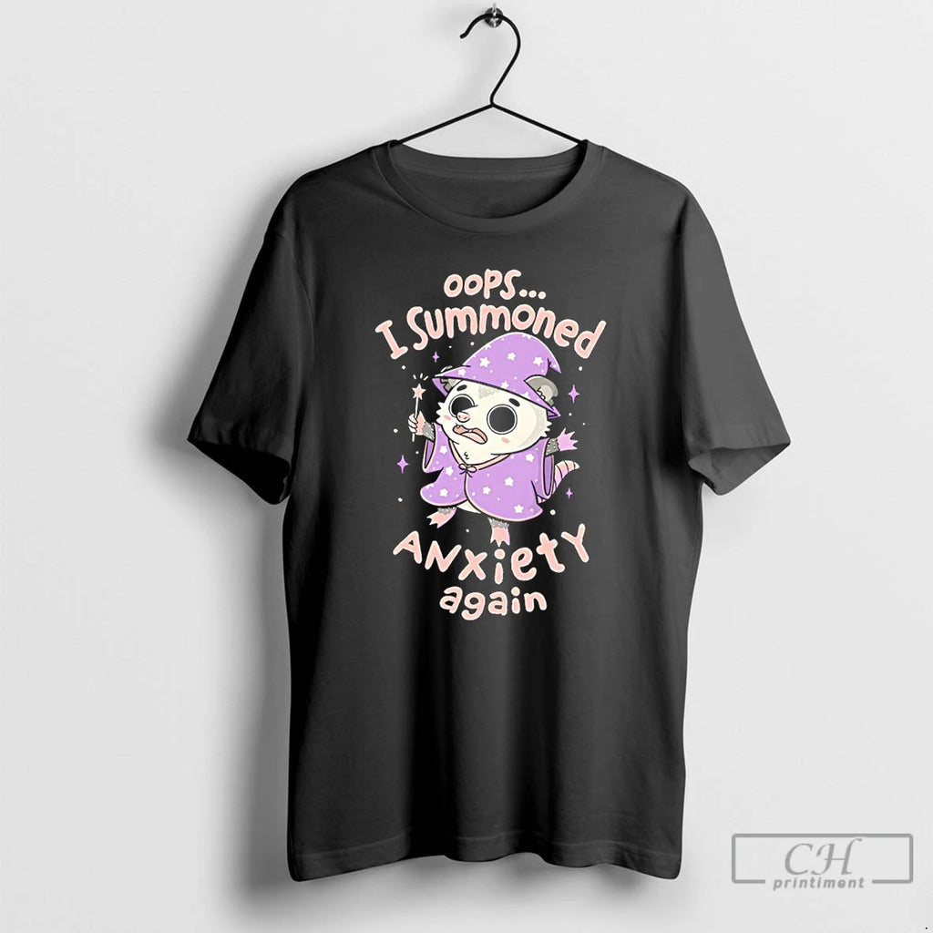 Premium The Opossum Wizard Summoned Anxiety I Summoned Anxiety Again